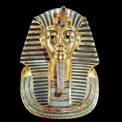 The Funerary Mask of Tutankhamun - A Gilded Testament to Eternal Majesty and Youthful Grace!