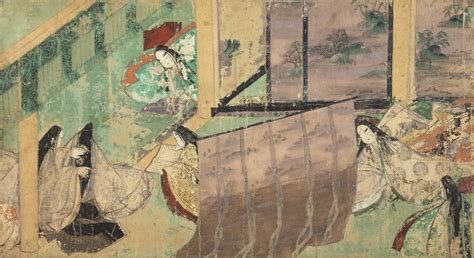 The Tale of Genji! A Glimpse into Heian Era Courtly Intrigue through Colorful Ink and Paper