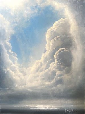 “Dwelling Amongst Clouds” - An Exquisite Landscape Painting Embracing Tranquility and Ancient Mysticism!