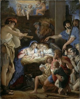 The Adoration of the Shepherds – a Baroque Masterpiece Filled with Emotional Depth and Heavenly Radiance!