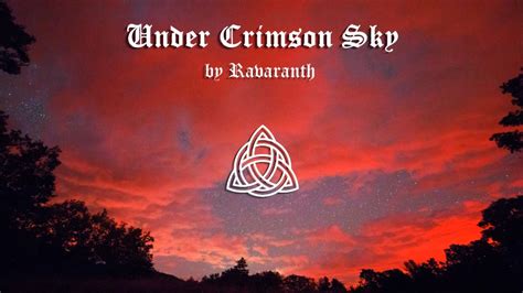 The Dance of Souls Under a Crimson Sky, an Exploration into the Sublime and Surreal