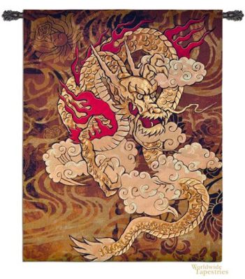 The Dream of the Nine Dragons - A Tapestry Woven With Celestial Majesty and Fierce Power!