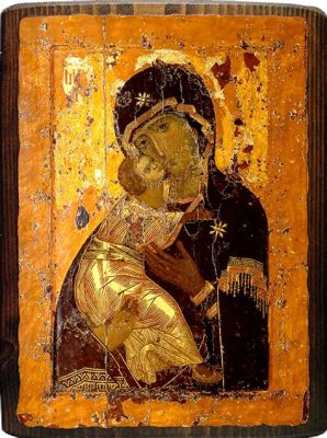 The Vladimir Icon of the Theotokos: An Ethereal Expression of Divine Grace and Maternal Compassion!